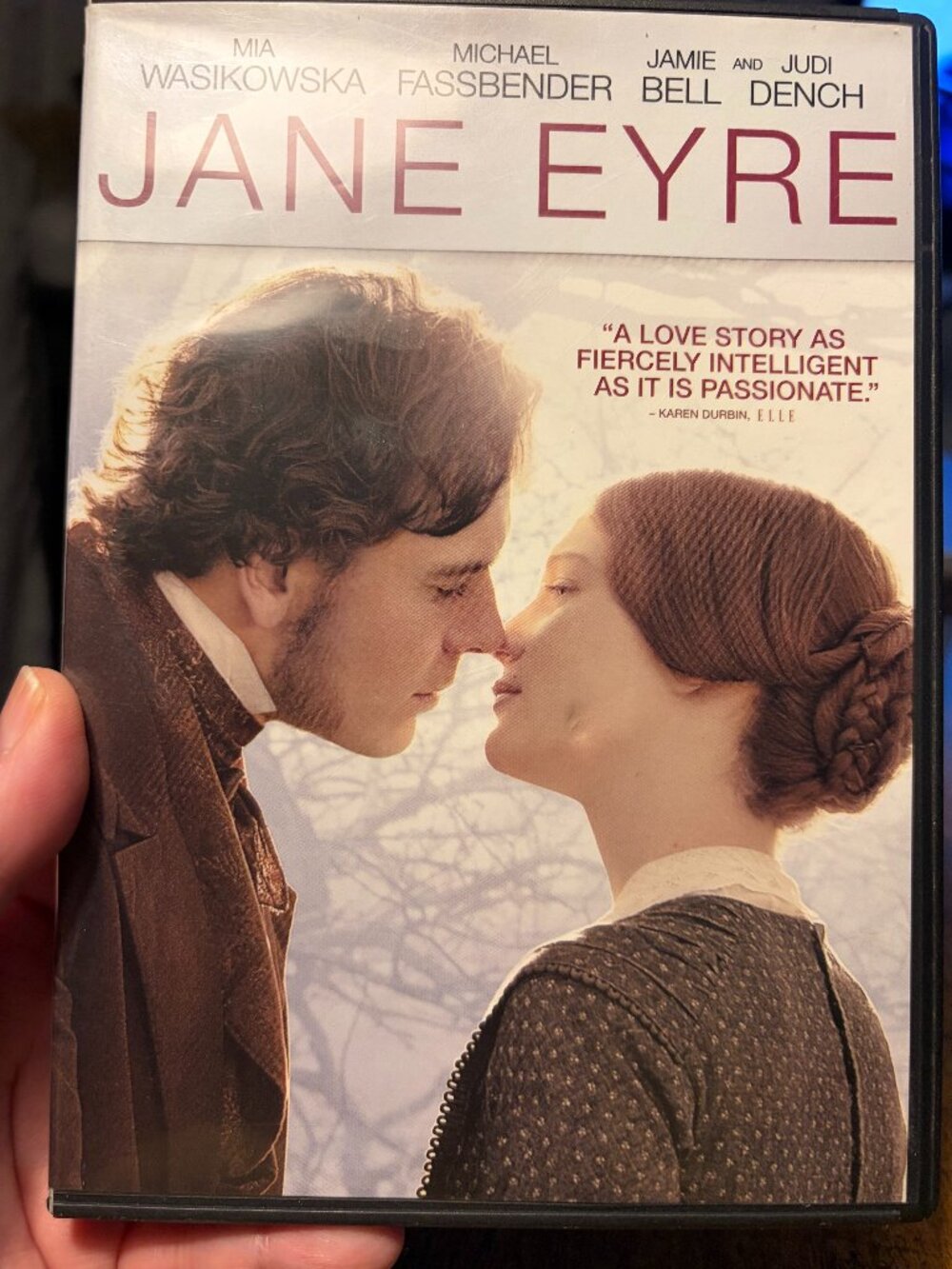 📖 JANE EYRE DVD Movie: Cary Fukunaga Period Drama (Mia Wasikowska, Fassbender)